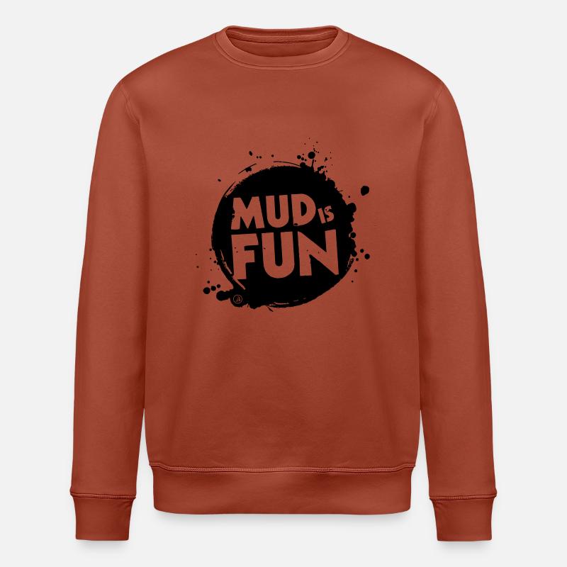 Mud is fun - Sweat bio ROLLER Stanley/Stella Unisexe - terracotta