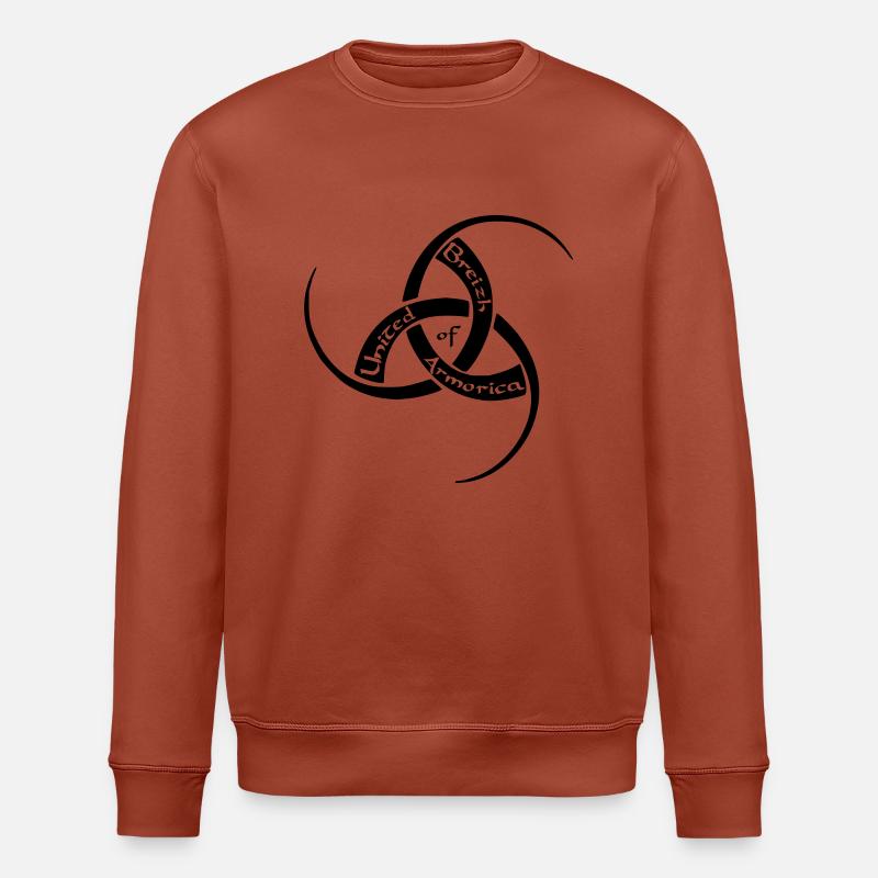 logo 3 nb uba100 - Sweat bio ROLLER Stanley/Stella Unisexe - terracotta