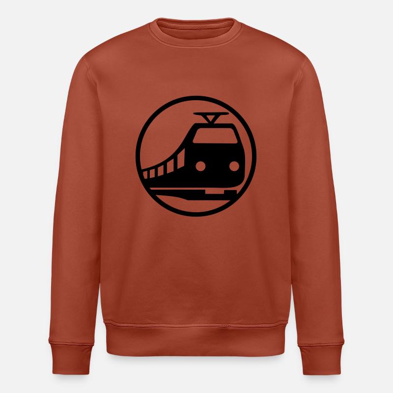 Train Icon - Sweat bio ROLLER Stanley/Stella Unisexe - terracotta