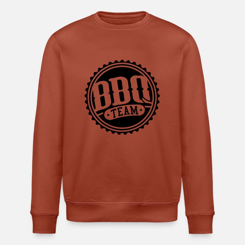 bbq_team_ti1 - Stanley/Stella Unisex Bio-Sweatshirt ROLLER - Terrakotta