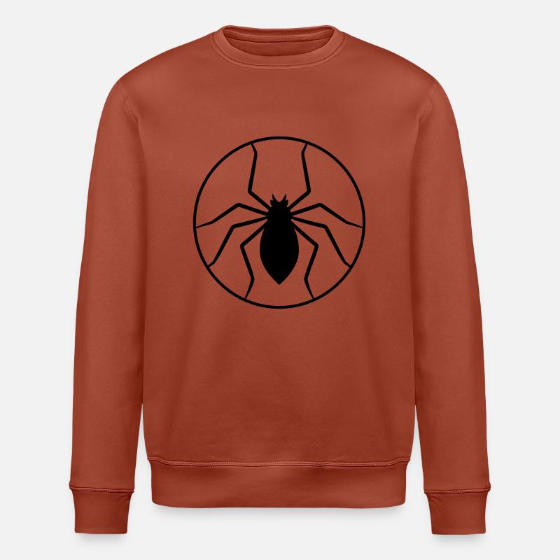 Circle Spider Logo Design - Sweat bio ROLLER Stanley/Stella Unisexe - terracotta