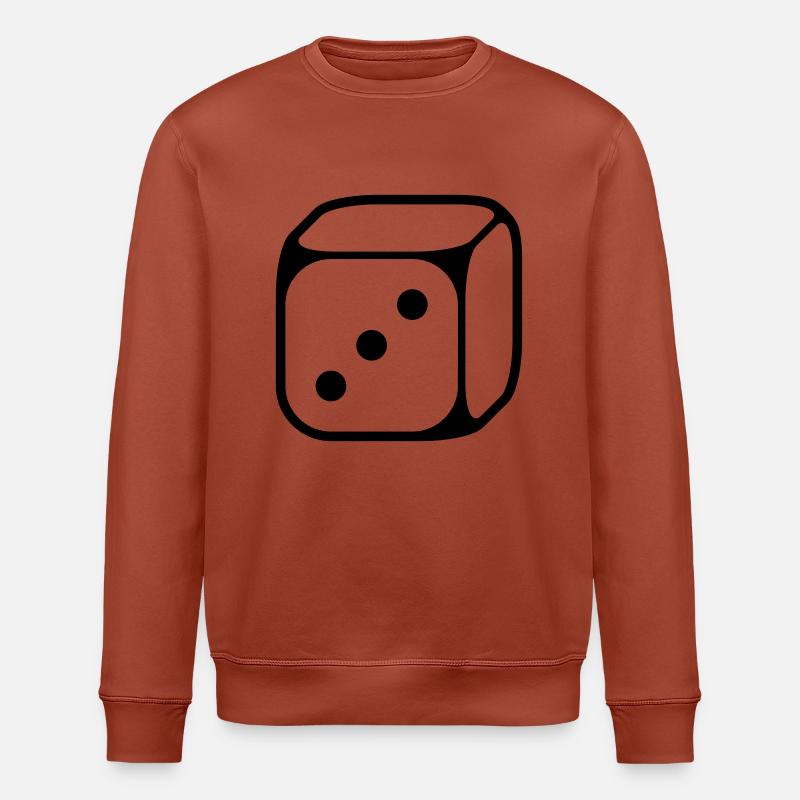 3 cubes (Trois / 1C) - Sweat bio ROLLER Stanley/Stella Unisexe - terracotta