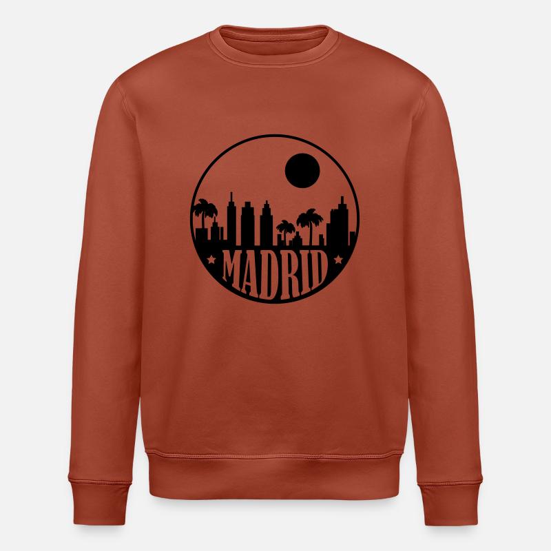 madrid_001 - Stanley/Stella Unisex Bio-Sweatshirt ROLLER - Terrakotta