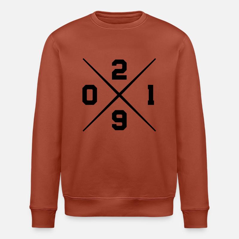 2019 design - Stanley/Stella Unisex Bio-Sweatshirt ROLLER - Terrakotta