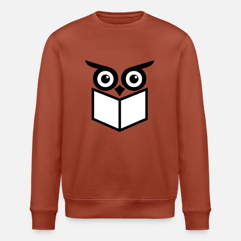 Lese Eule Stanley/Stella Unisex Bio-Sweatshirt ROLLER