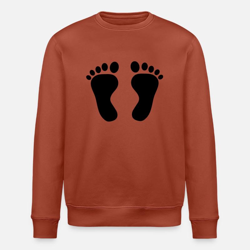 Baby Inside foot - Sweat bio ROLLER Stanley/Stella Unisexe - terracotta