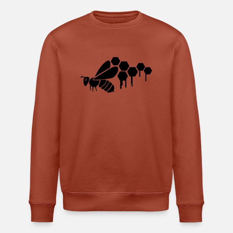 wespe - Sweat bio ROLLER Stanley/Stella Unisexe - terracotta