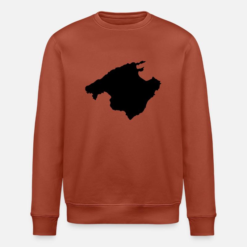Mallorca - Stanley/Stella Unisex Bio-Sweatshirt ROLLER - Terrakotta