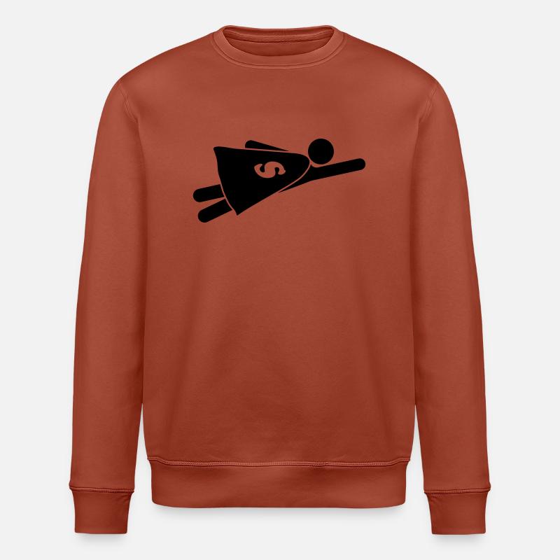 Super Hero - Sweat bio ROLLER Stanley/Stella Unisexe - terracotta