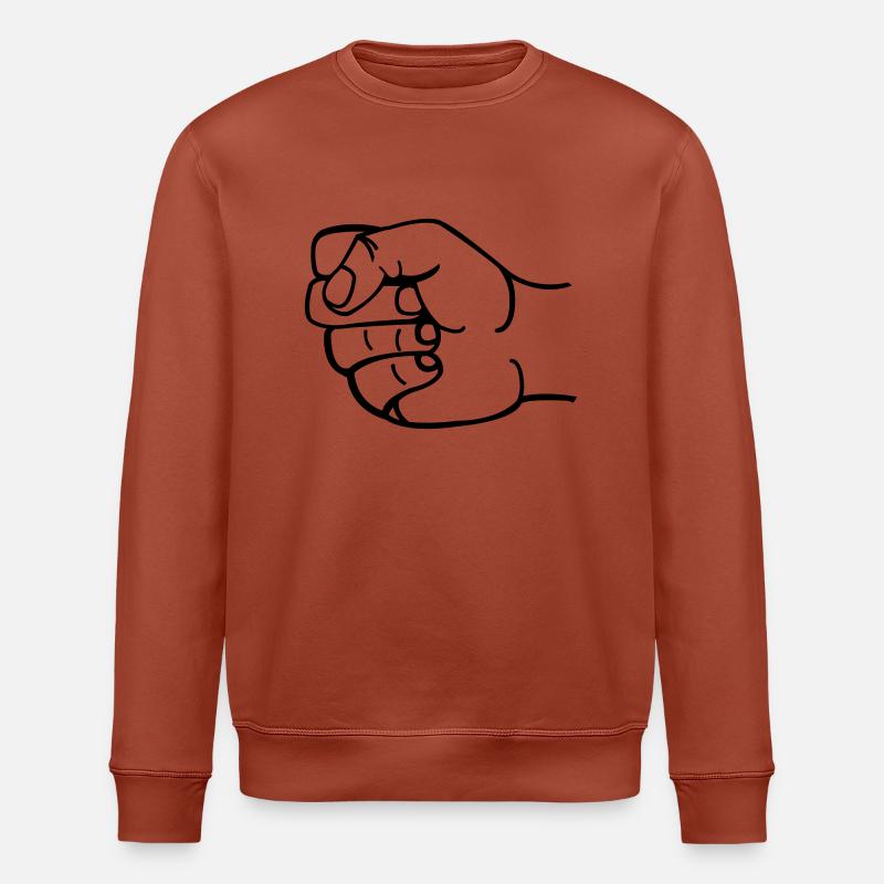 faust1 - Stanley/Stella Unisex Bio-Sweatshirt ROLLER - Terrakotta