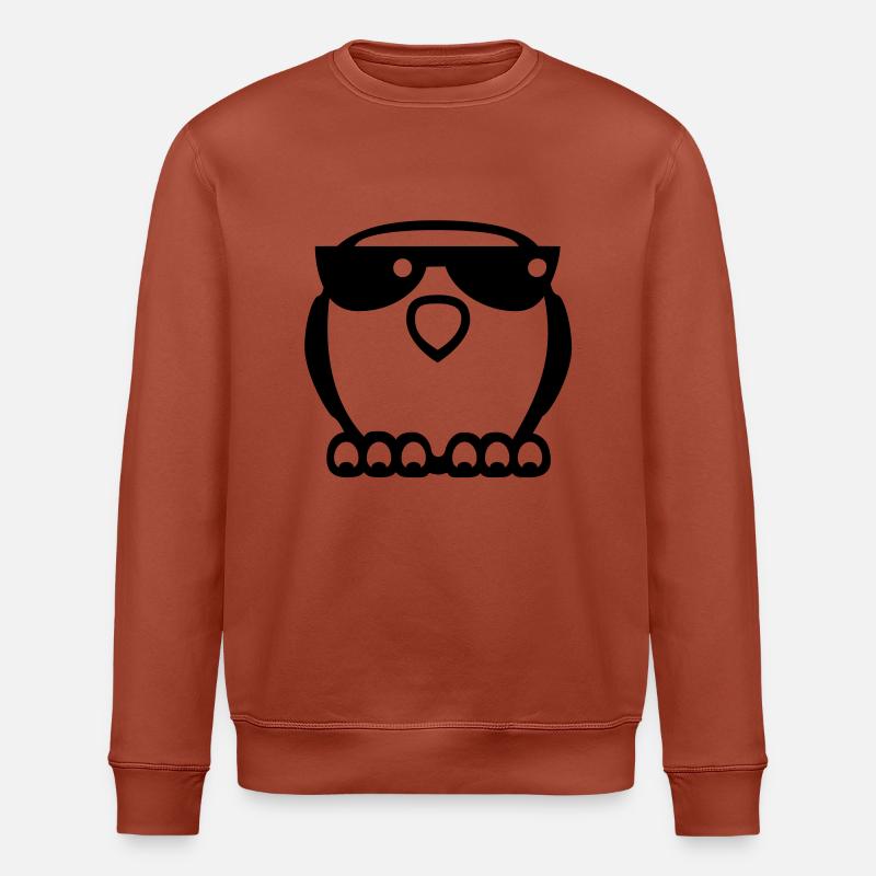 Chouette - Sweat bio ROLLER Stanley/Stella Unisexe - terracotta