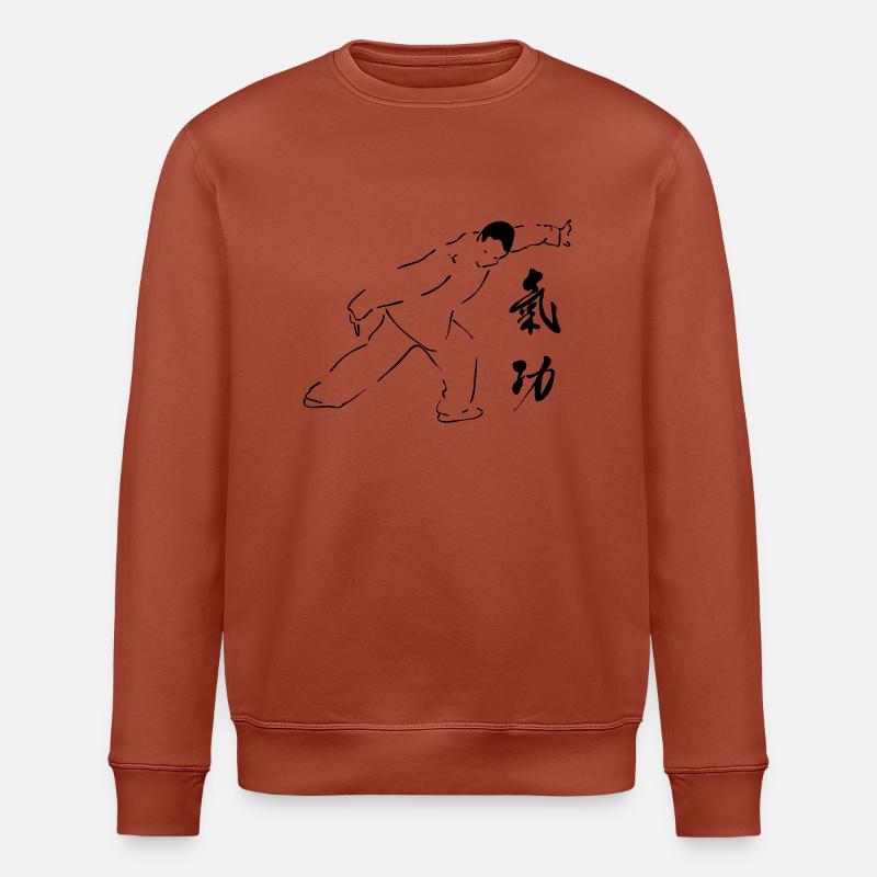 Qi Gong - Sweat bio ROLLER Stanley/Stella Unisexe - terracotta