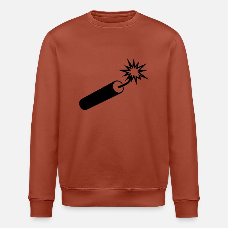 dynamit___f1 - Stanley/Stella ROLLER Unisex Organic Sweatshirt - heritage brown