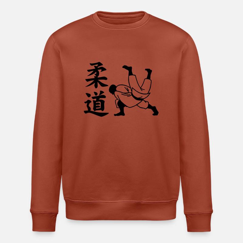 judo - Sweat bio ROLLER Stanley/Stella Unisexe - terracotta