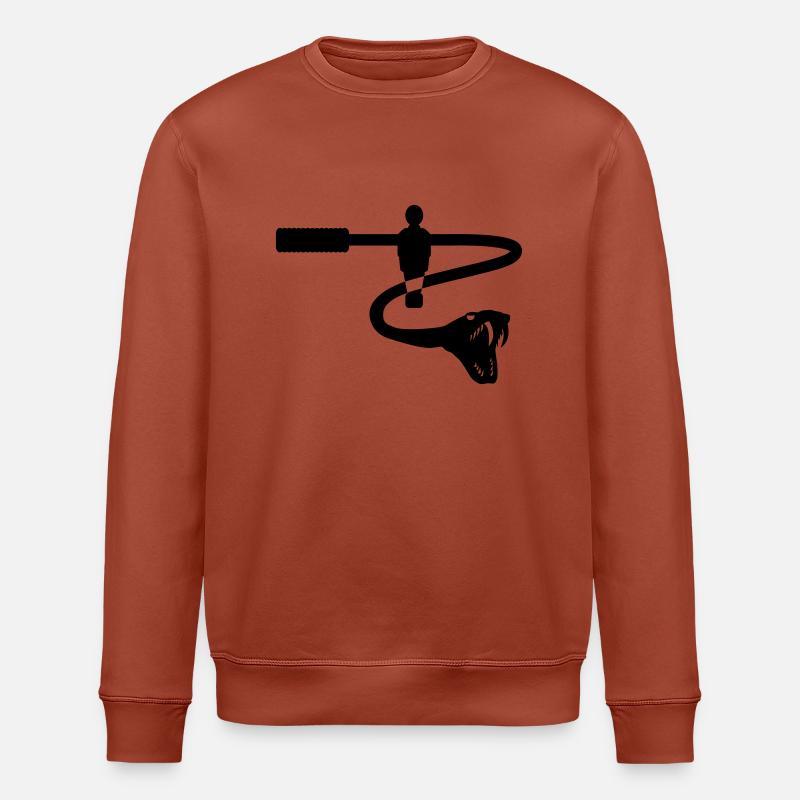 Tischfussball - Stanley/Stella Unisex Bio-Sweatshirt ROLLER - Terrakotta