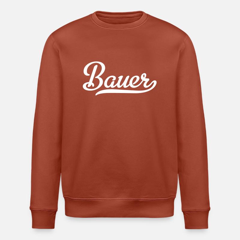 bauer - Stanley/Stella Unisex Bio-Sweatshirt ROLLER - Terrakotta
