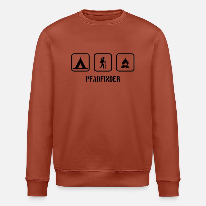pfadfinder - Stanley/Stella Unisex Bio-Sweatshirt ROLLER - Terrakotta