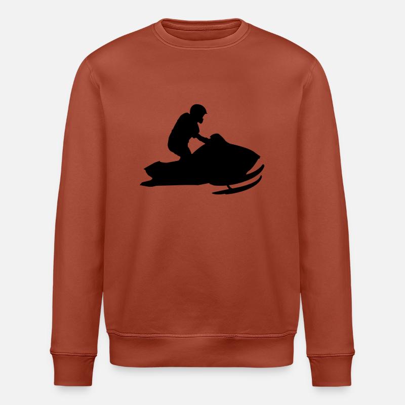 snowmobile - Stanley/Stella Unisex Bio-Sweatshirt ROLLER - Terrakotta
