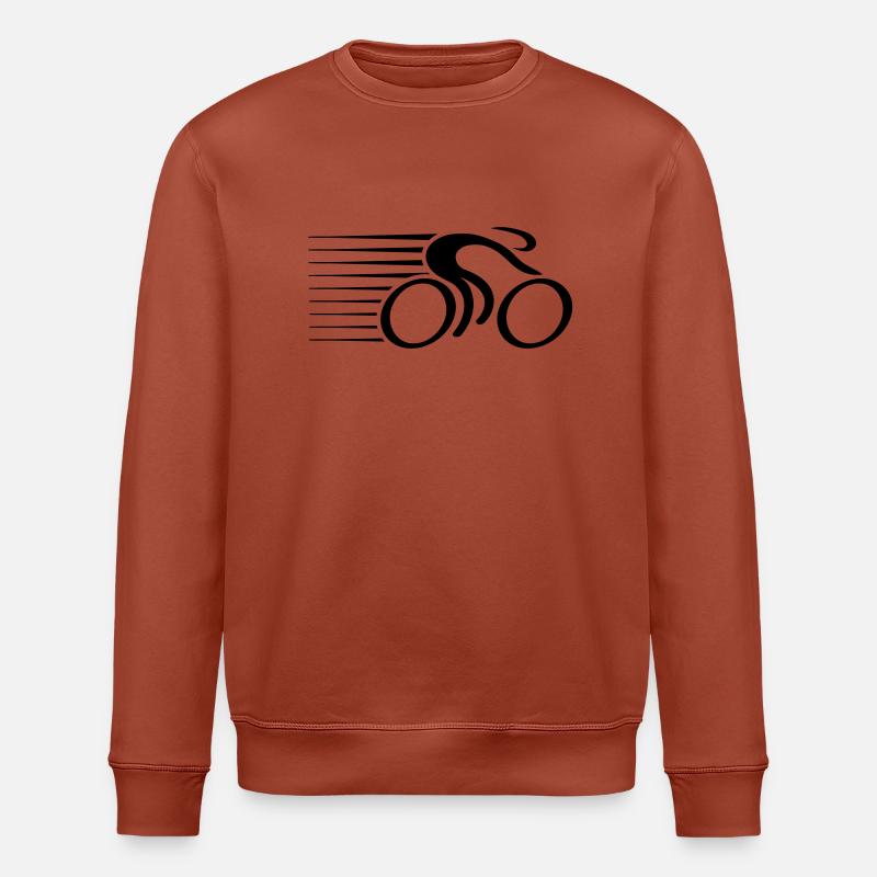 Fast Bicycle Race - Sweat bio ROLLER Stanley/Stella Unisexe - terracotta