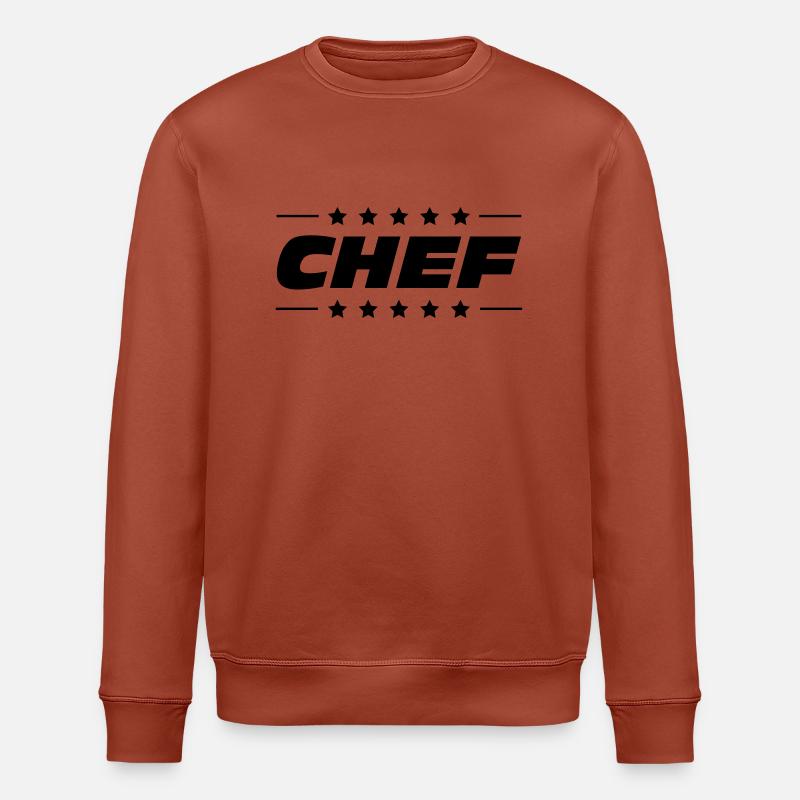 Chef - Stanley/Stella Unisex Bio-Sweatshirt ROLLER - Terrakotta