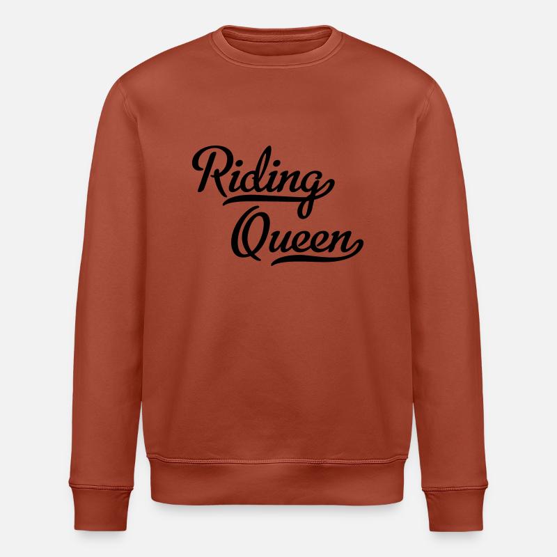 Reiten - Stanley/Stella Unisex Bio-Sweatshirt ROLLER - Terrakotta
