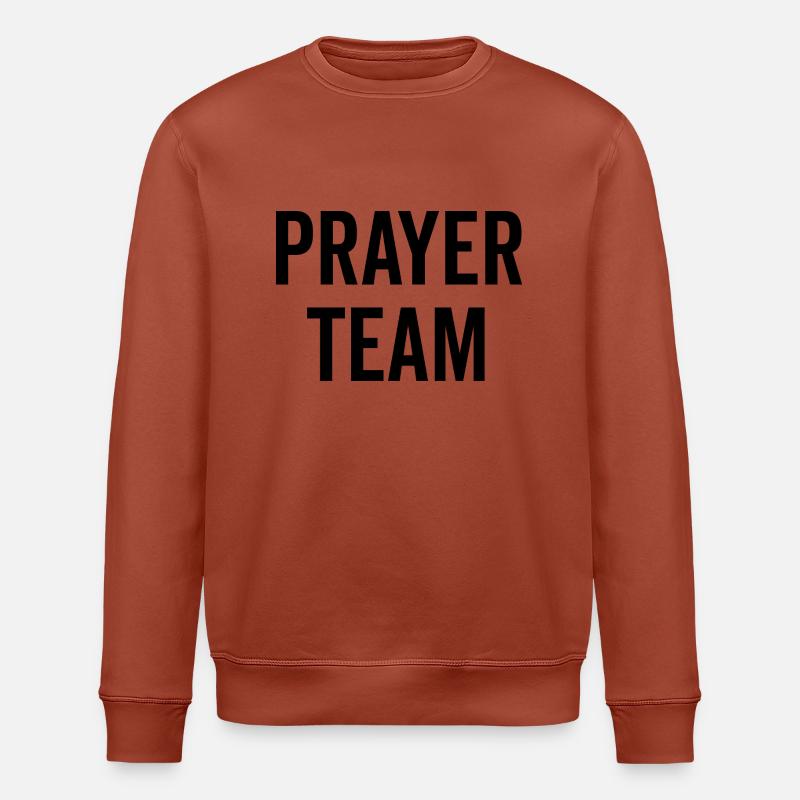 Équipe de prière - Sweat bio ROLLER Stanley/Stella Unisexe - terracotta