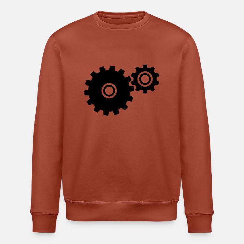 Zahnräder Stanley/Stella Unisex Bio-Sweatshirt ROLLER