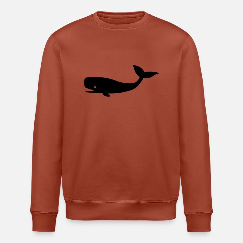 wal__f1 - Stanley/Stella Unisex Bio-Sweatshirt ROLLER - Terrakotta