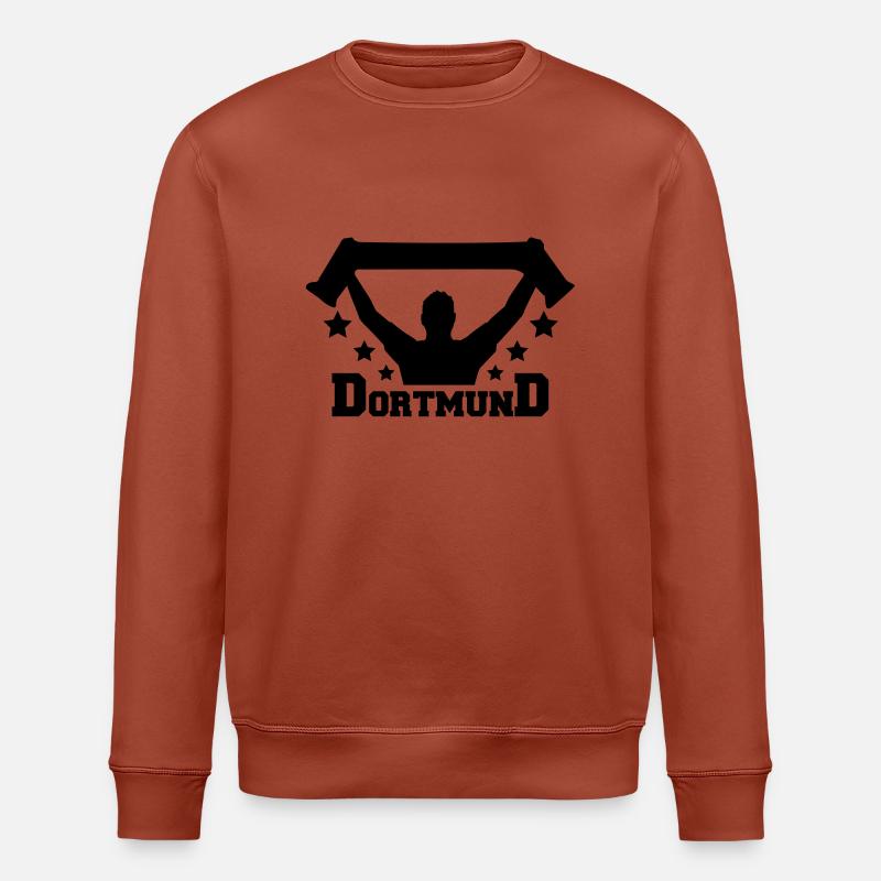 dortmund_fan_r1 - Sweat bio ROLLER Stanley/Stella Unisexe - terracotta