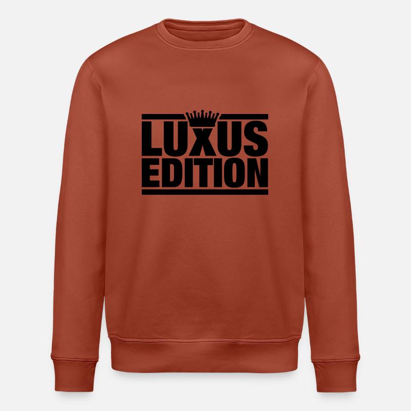 luxus_edition_gr1 - Stanley/Stella ROLLER Unisex Organic Sweatshirt - heritage brown