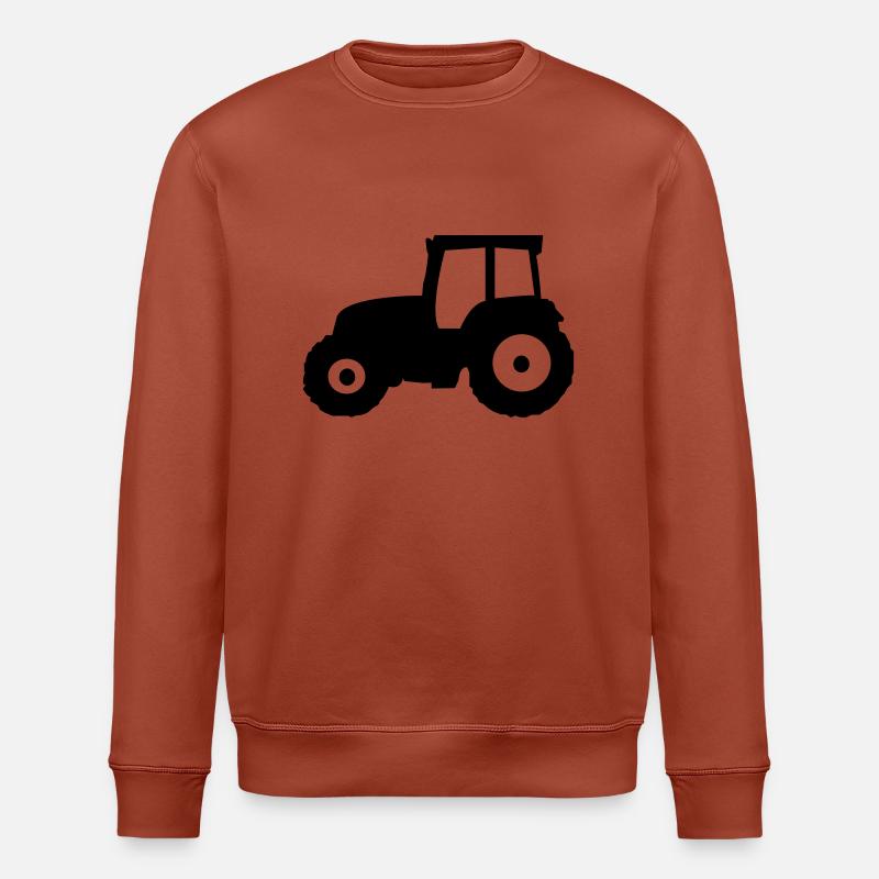 traktor - Stanley/Stella ROLLER Unisex Organic Sweatshirt - heritage brown