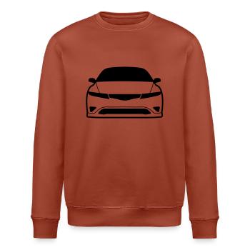 JDM Car eyes FN2 | T-shirts JDM - Stanley/Stella ROLLER Unisex Organic Sweatshirt - heritage brown - Front