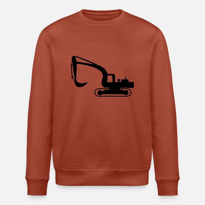 bagger - Stanley/Stella Unisex Bio-Sweatshirt ROLLER - Terrakotta