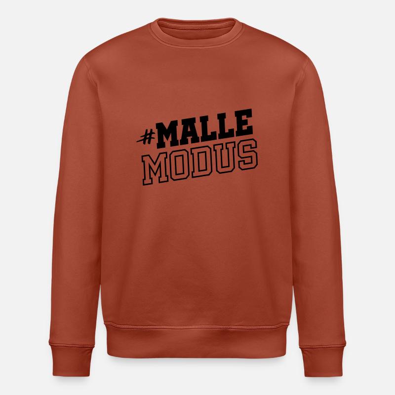 malle modus design - Stanley/Stella Unisex Bio-Sweatshirt ROLLER - Terrakotta