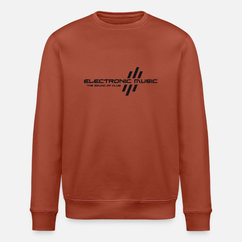Elektronische Musik - Stanley/Stella Unisex Bio-Sweatshirt ROLLER - Terrakotta