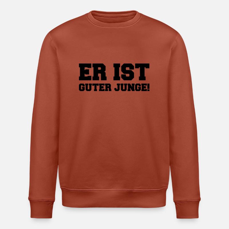 guter_junge_01 - Stanley/Stella Unisex Bio-Sweatshirt ROLLER - Terrakotta