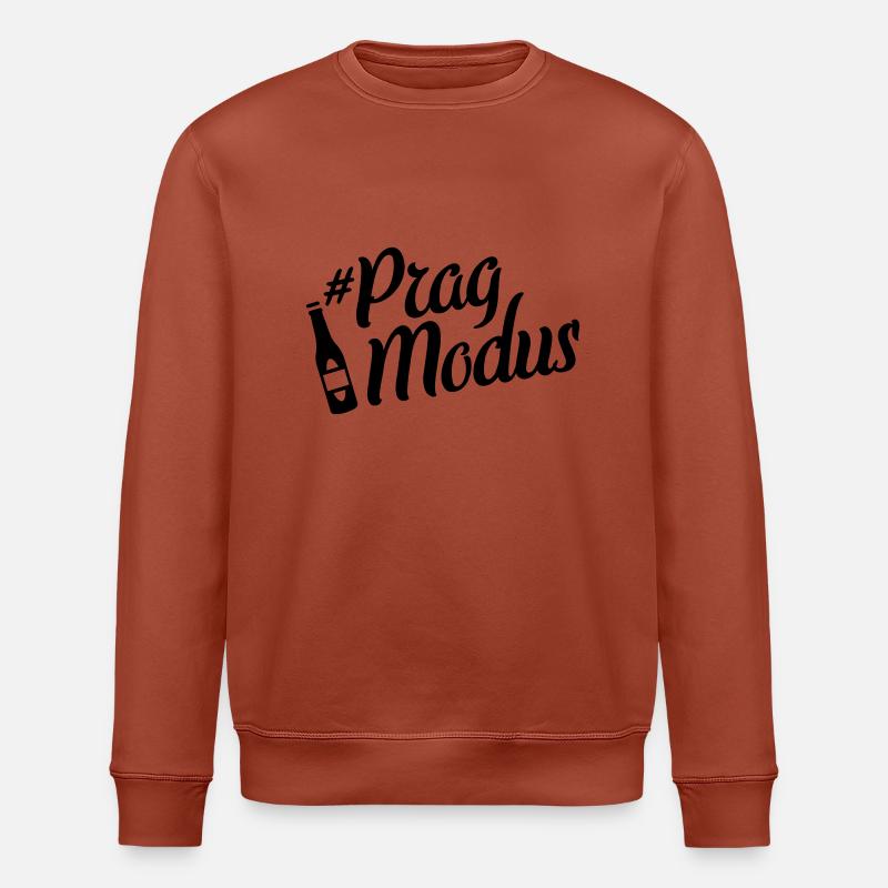 prag beer modus - Stanley/Stella Unisex Bio-Sweatshirt ROLLER - Terrakotta