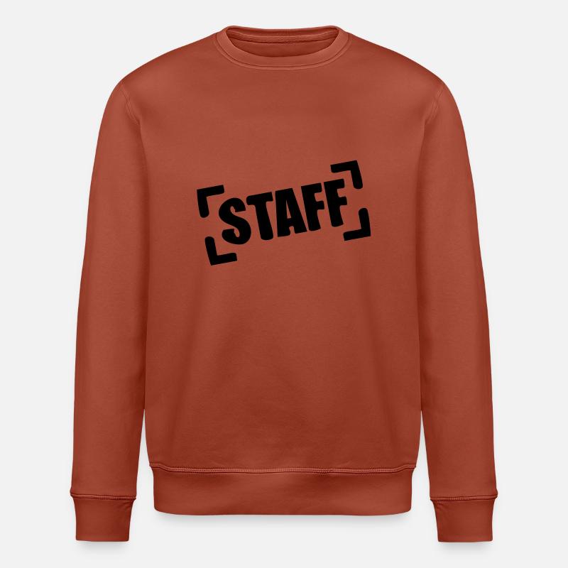 staff_design_a1 - Stanley/Stella Unisex Bio-Sweatshirt ROLLER - Terrakotta