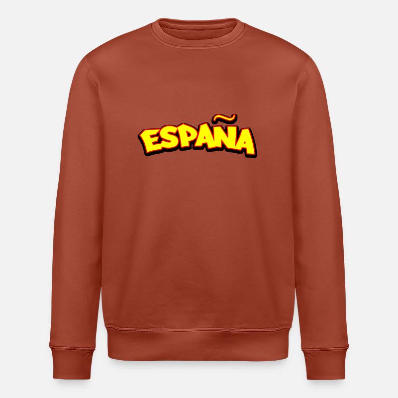 drapeau espagne españa - Sweat bio ROLLER Stanley/Stella Unisexe - terracotta