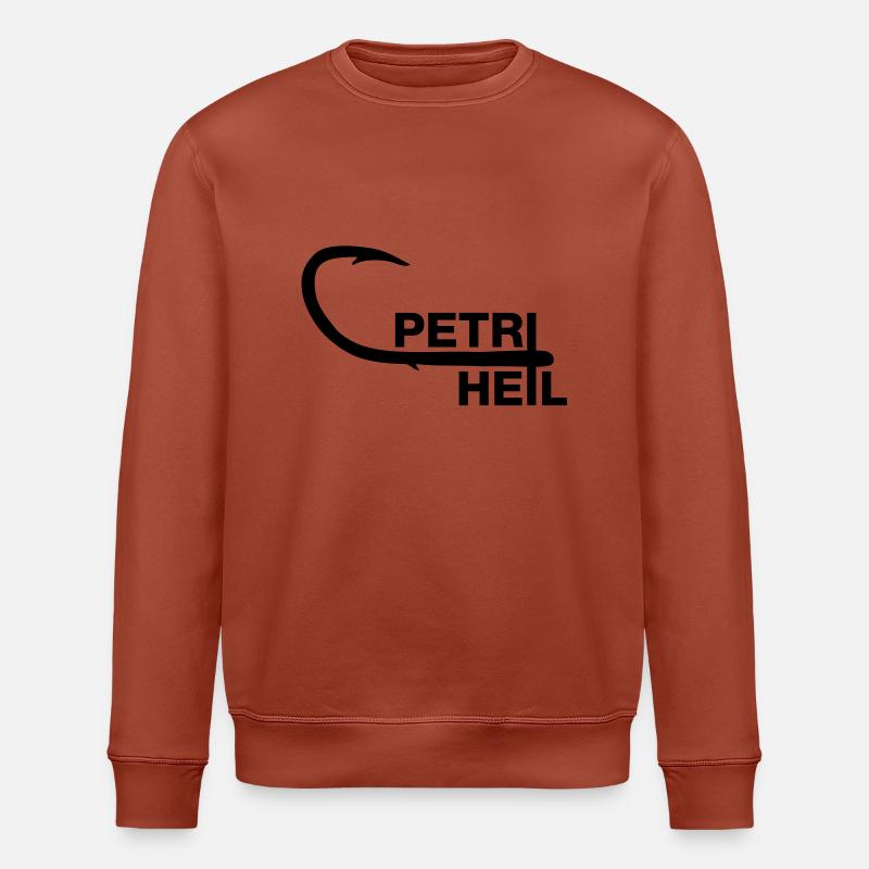petri_heil - Stanley/Stella Unisex Bio-Sweatshirt ROLLER - Terrakotta