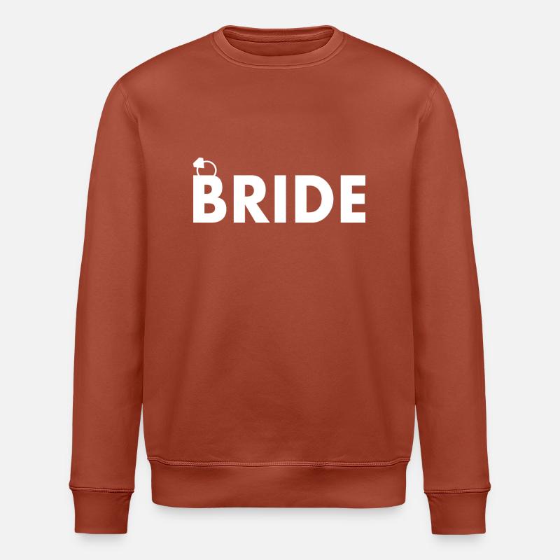 Bride - Stanley/Stella Unisex Bio-Sweatshirt ROLLER - Terrakotta