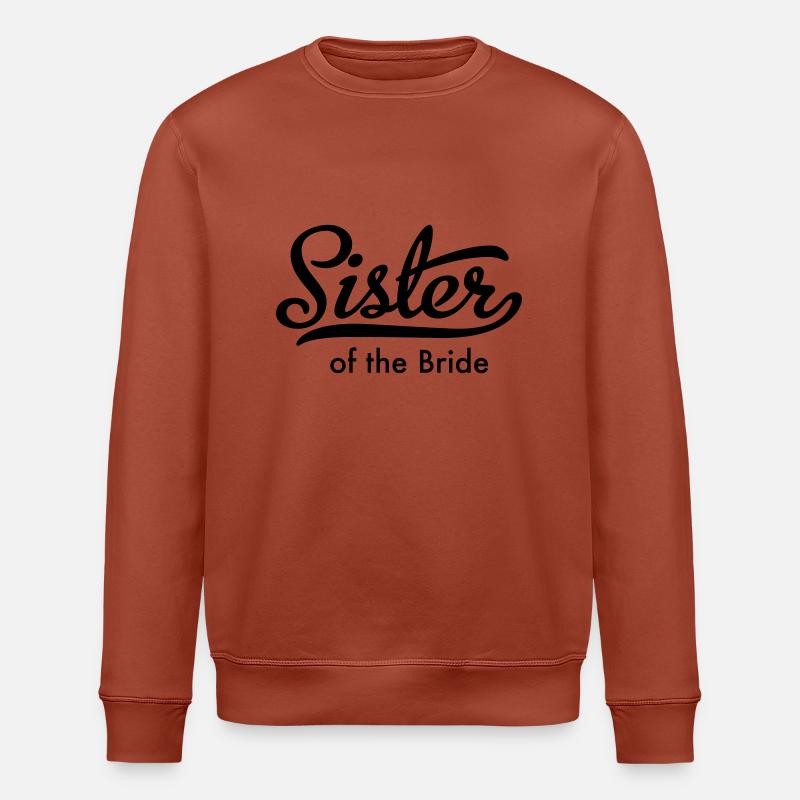 Sœur de la mariée - Sweat bio ROLLER Stanley/Stella Unisexe - terracotta