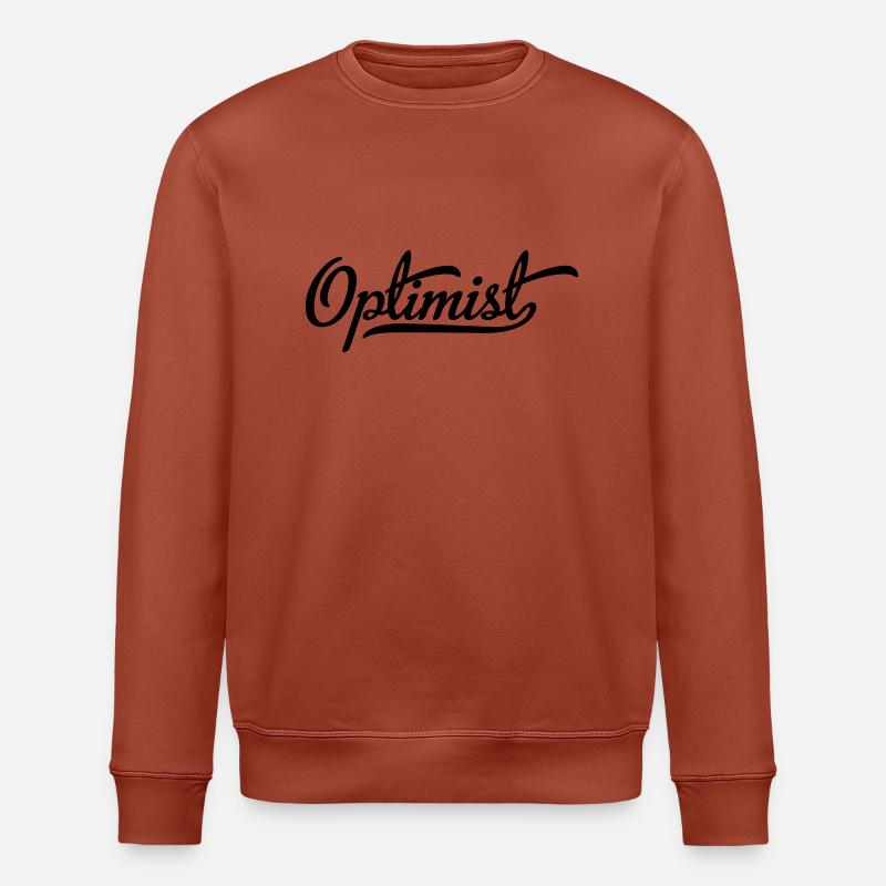 Optimist - Stanley/Stella Unisex Bio-Sweatshirt ROLLER - Terrakotta