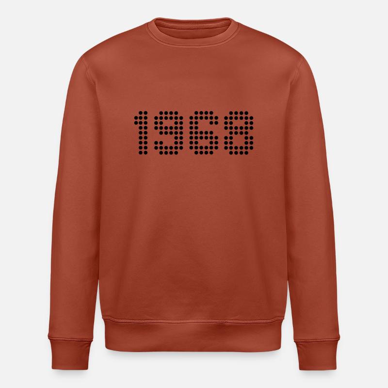 Jahr 1968 - Stanley/Stella Unisex Bio-Sweatshirt ROLLER - Terrakotta