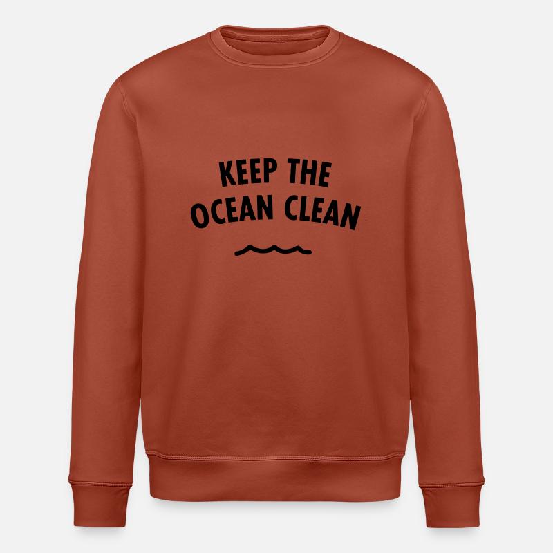 Keep The Ocean Clean Stanley/Stella Unisex Bio-Sweatshirt ROLLER