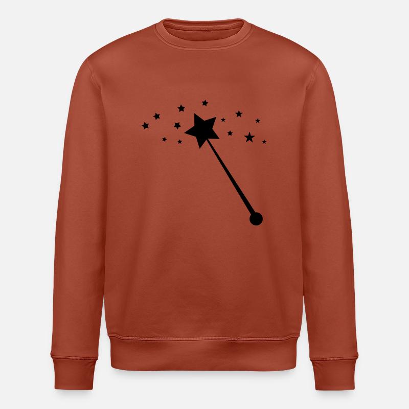 zauberstab_01 - Stanley/Stella Unisex Bio-Sweatshirt ROLLER - Terrakotta