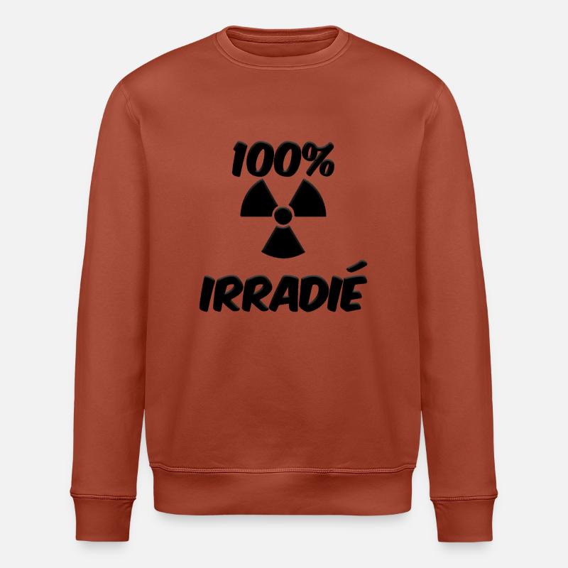 100% irradie 1 - Stanley/Stella Unisex Bio-Sweatshirt ROLLER - Terrakotta