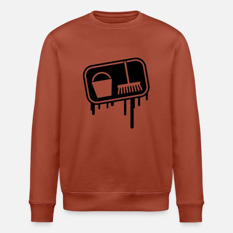 putzen_grunge_icon_1 - Sweat bio ROLLER Stanley/Stella Unisexe - terracotta