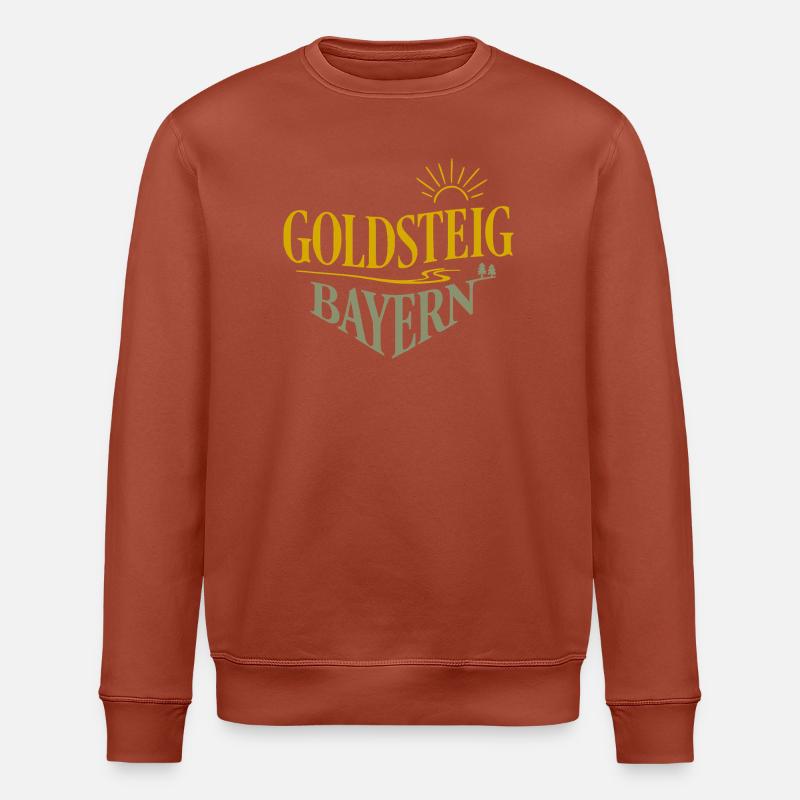 Goldsteig Bayern Wanderpfad Stanley/Stella Unisex Bio-Sweatshirt ROLLER