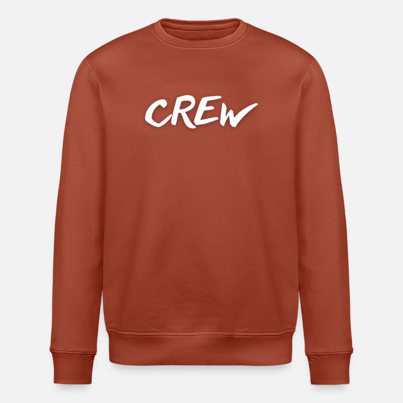 Crew - Stanley/Stella Unisex Bio-Sweatshirt ROLLER - Terrakotta